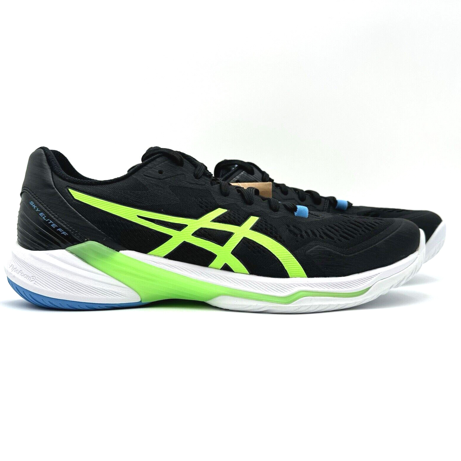 ASICS Sky Elite FF 2 Volleyball Shoes Men’s Size 14 Black / Lime Burst 1051A064