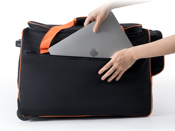 23″ Dance Bag with Garment Dance Costumes Rolling Garment Bags For Travel