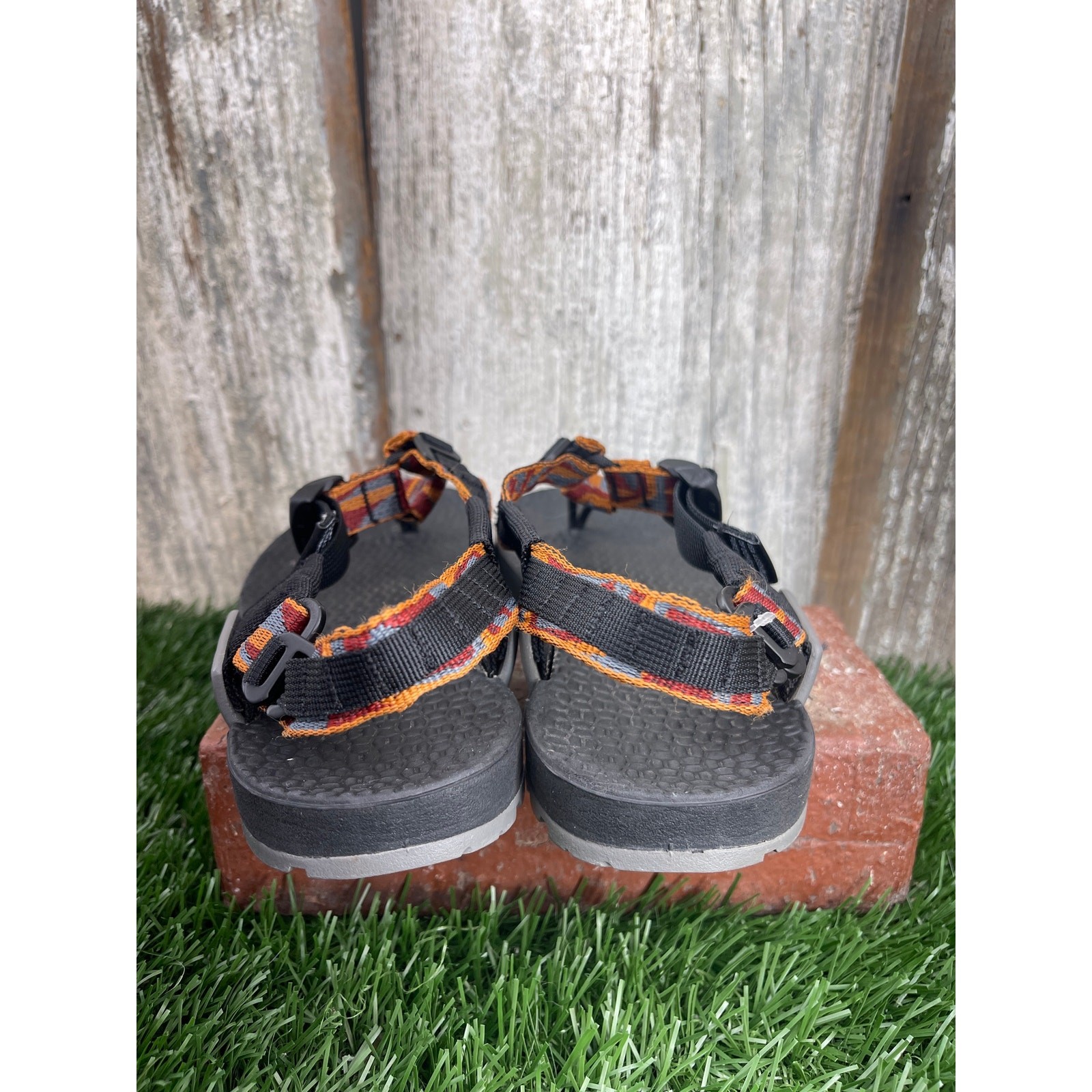 Bedrock Cairn 3D Minimalist Adventure Rust Sandals Women’s 6