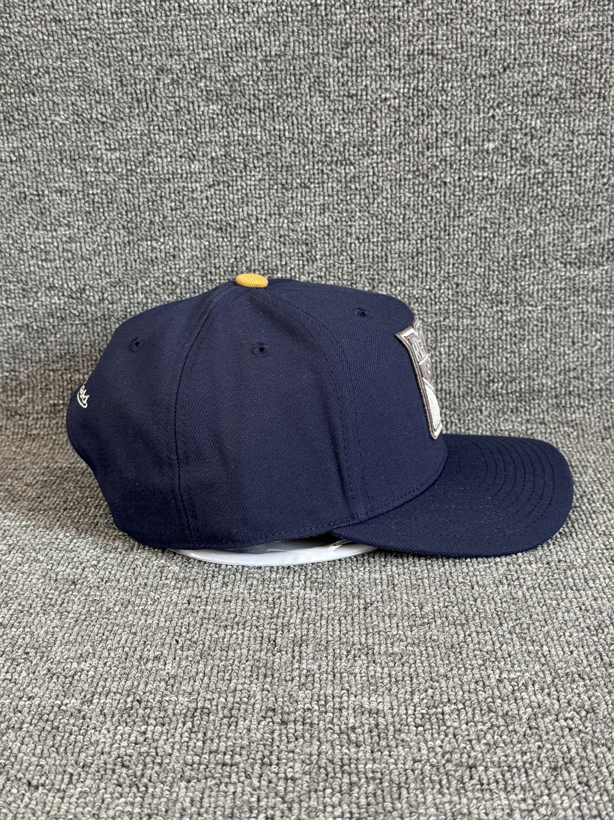 Mitchell & Ness New York Rangers Snapback Flat Brim Navy Hat
