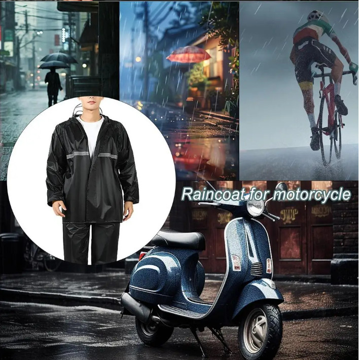 Waterproof Rain Suits Heavy Duty Raincoat Fishing Rain Gear Jacket & Pants Men