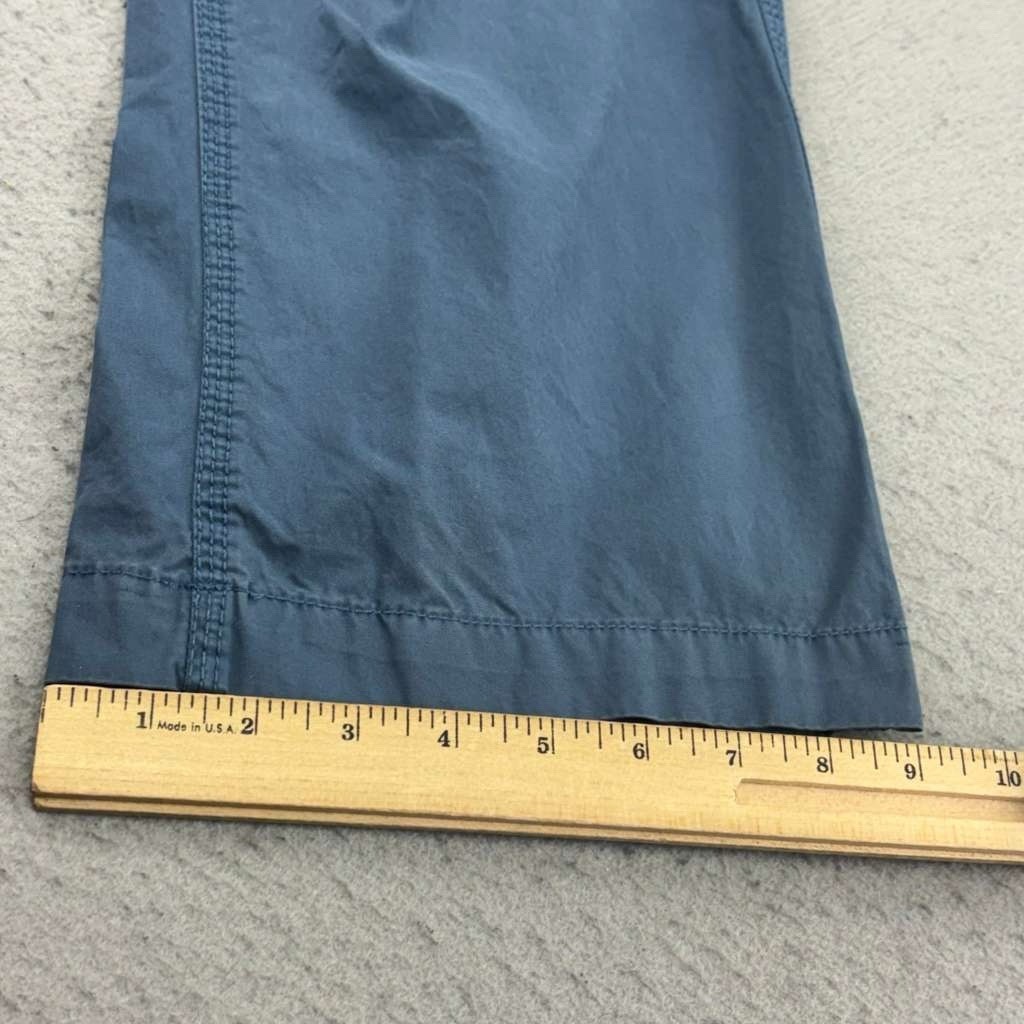 SuperDry Tokyo Pants Mens Large Blue Cotton Flat Front Cargo Neiman Marcus NWT