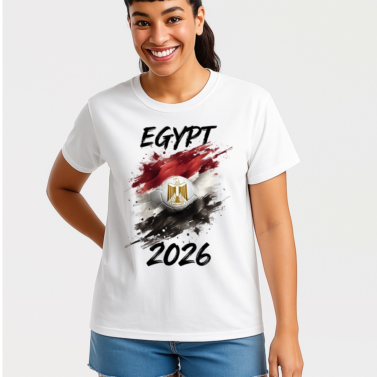 Egypt Personalized Unisex T Shirt Custom Name And Number Football Game Top