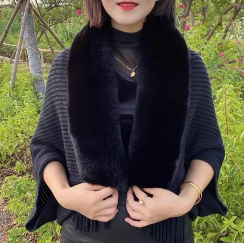 (💗Special Offer – 49% Off) Knitting Thick Women’s Loose Shawl 💥Buy 2 Free Ship