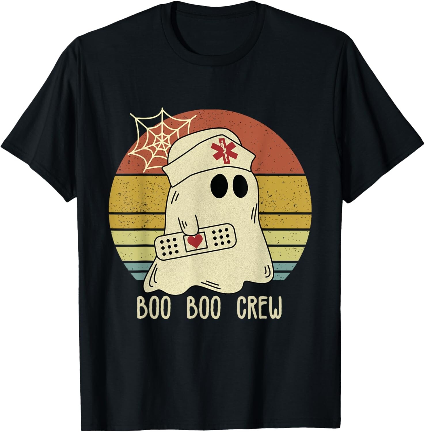 Boo Boo Crew Nurse Shirts Halloween Nurse Shirts for Women T-Shirt