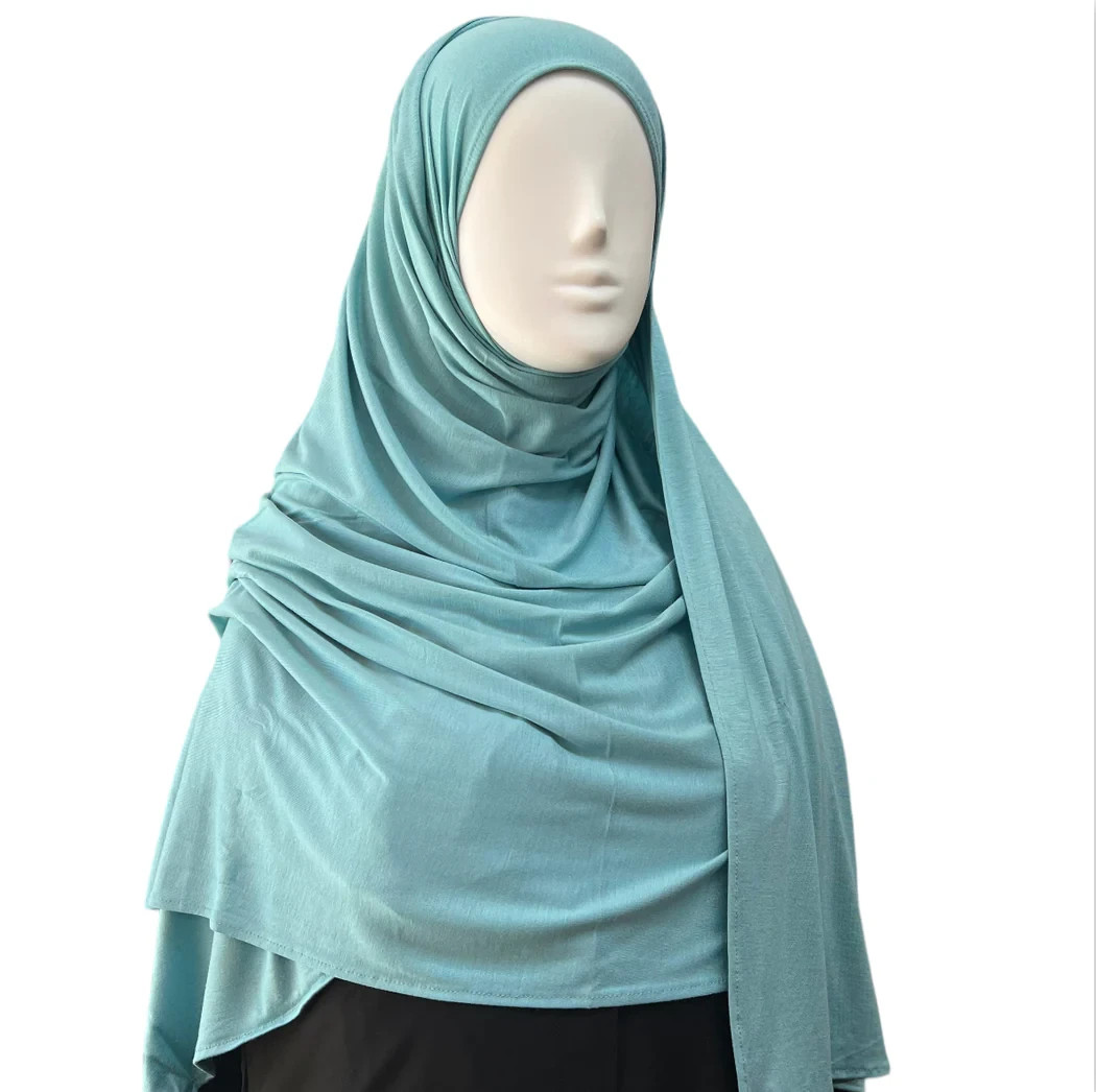 Soft Premium Large Jersey Hijab Scarf Stretchy Islamic Headscarf 20+ Colors