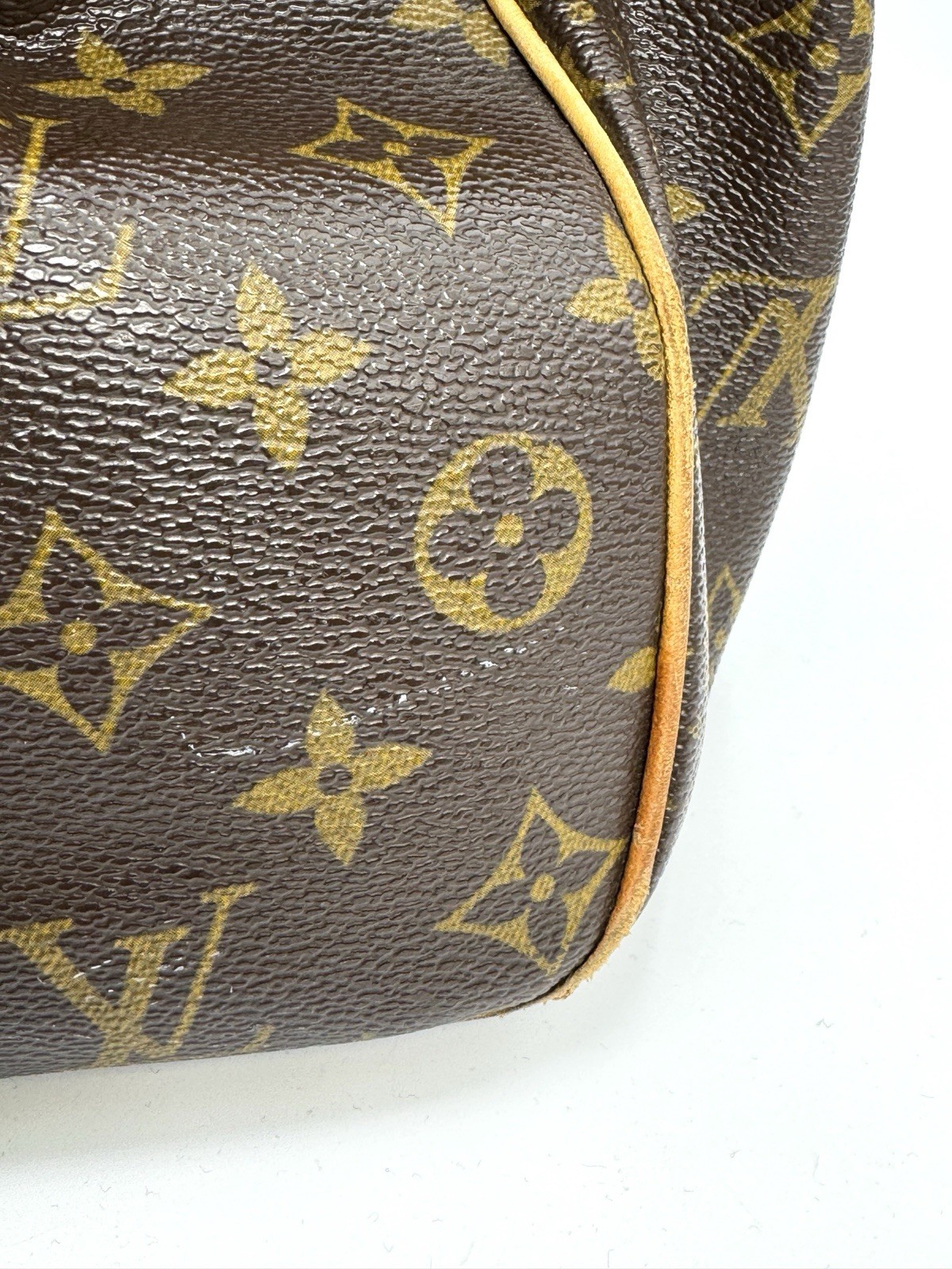 LOUIS VUITTON Tivoli GM Shoulder Handbag M40144 Monogram canvas Brown Used LV