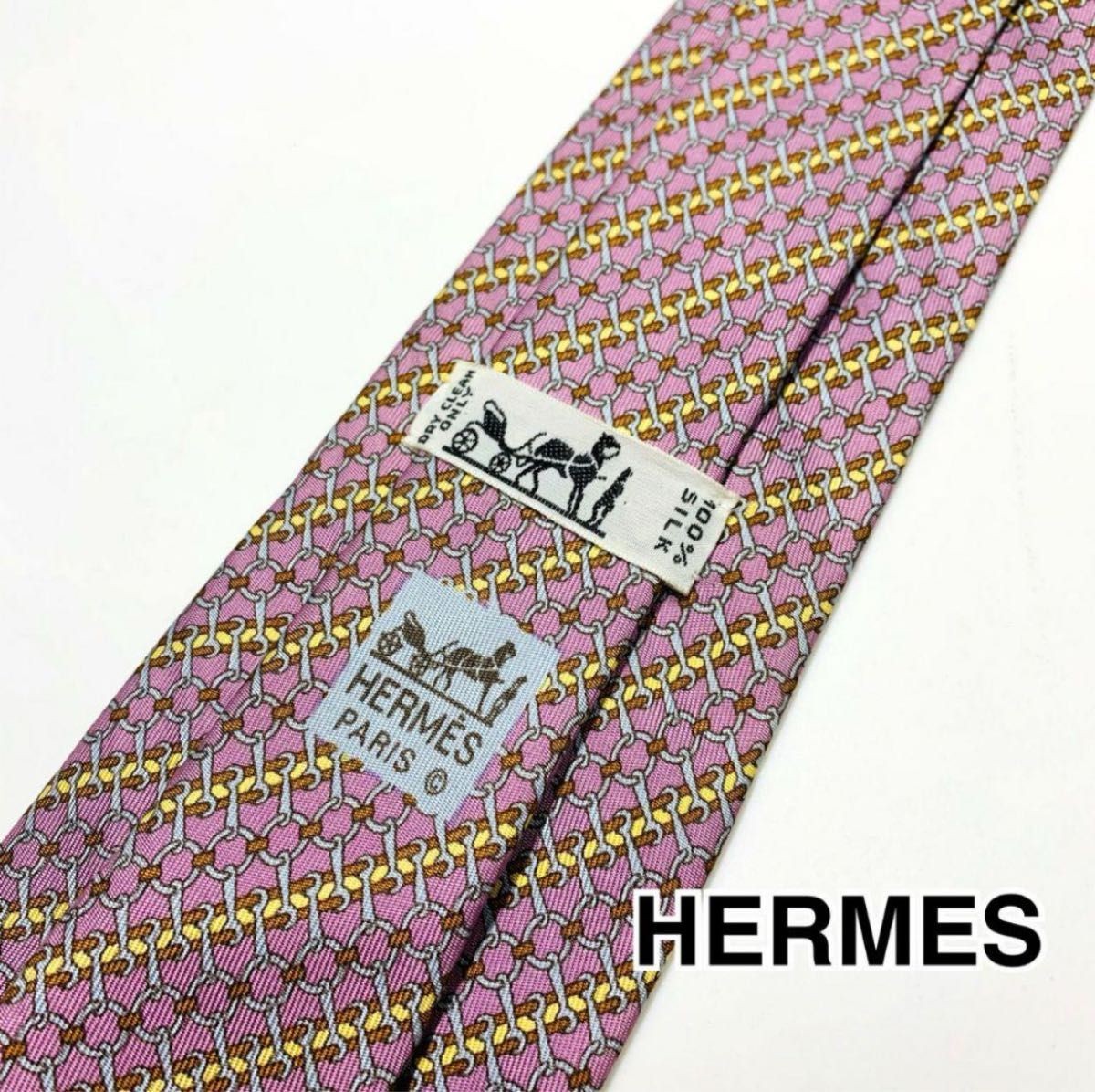 HERMES horse bit tie rh899806505065