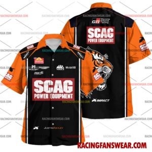 Justin Ashley NHRA Racing 2026 Uniform Apparel Clothes Hawaiian Polo Shirts