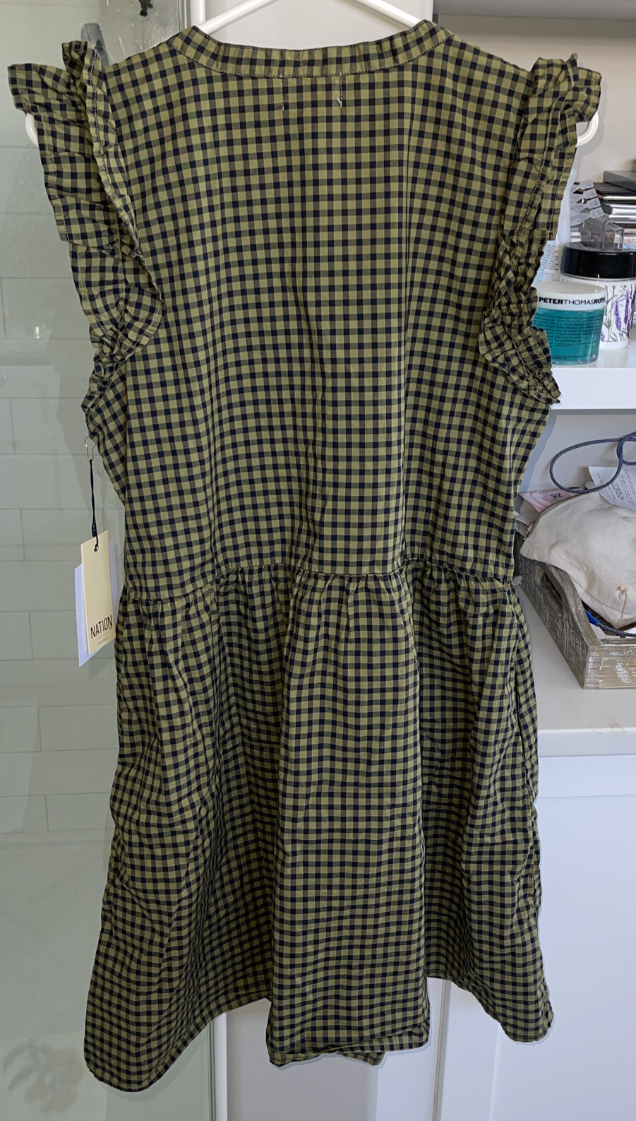 Nation LTD Tegan Dress Size L NWT with pockets
