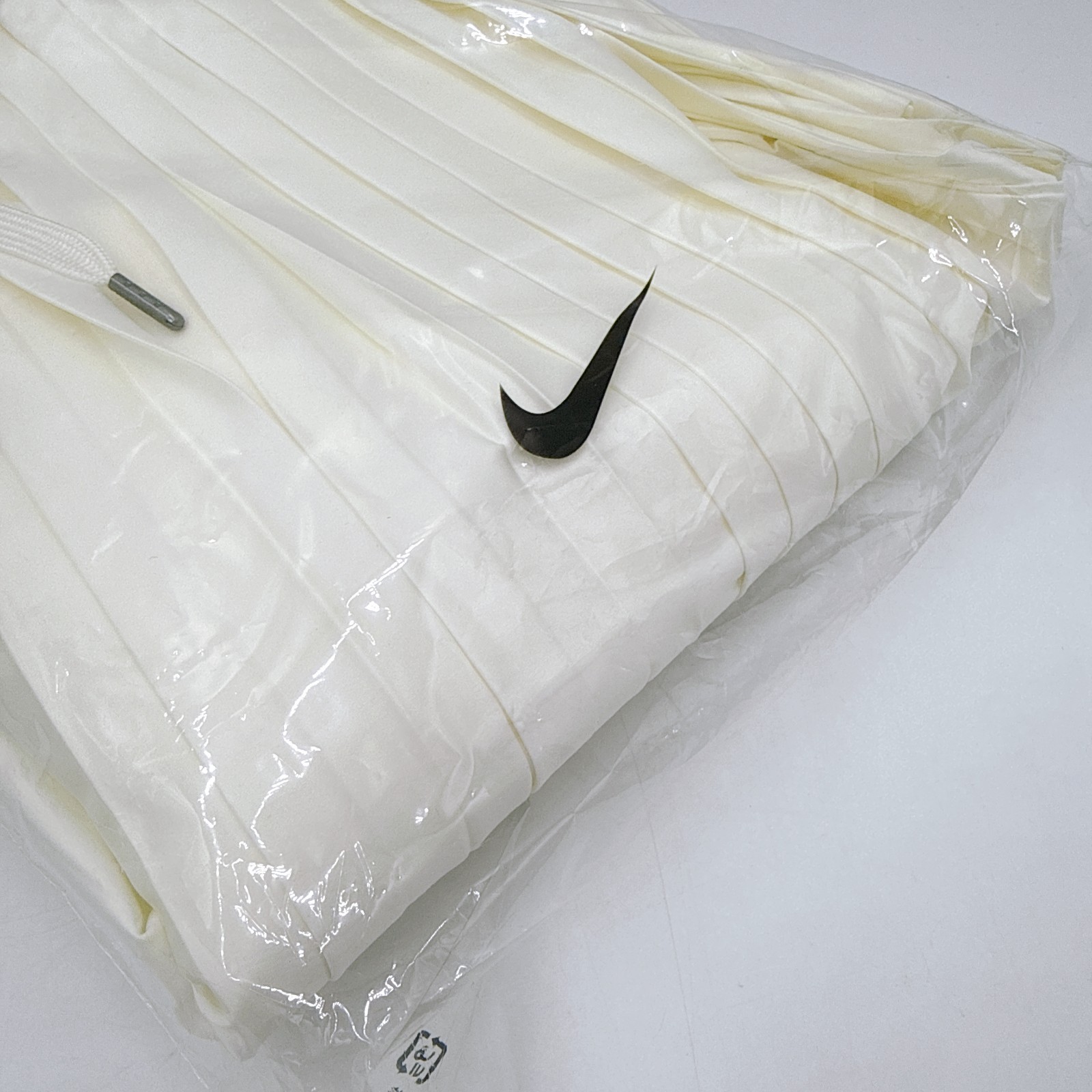 Nike Women’s Mid Rise Pleated Track Pants Satin Drape HJ0521-010 XS-2XL White