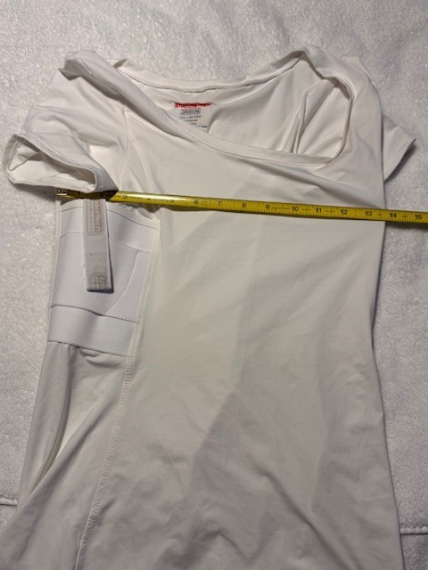 Women’s Conceal Carry Undertech Short Sleeve Top Ambidextrous Ivory Size M NWOT