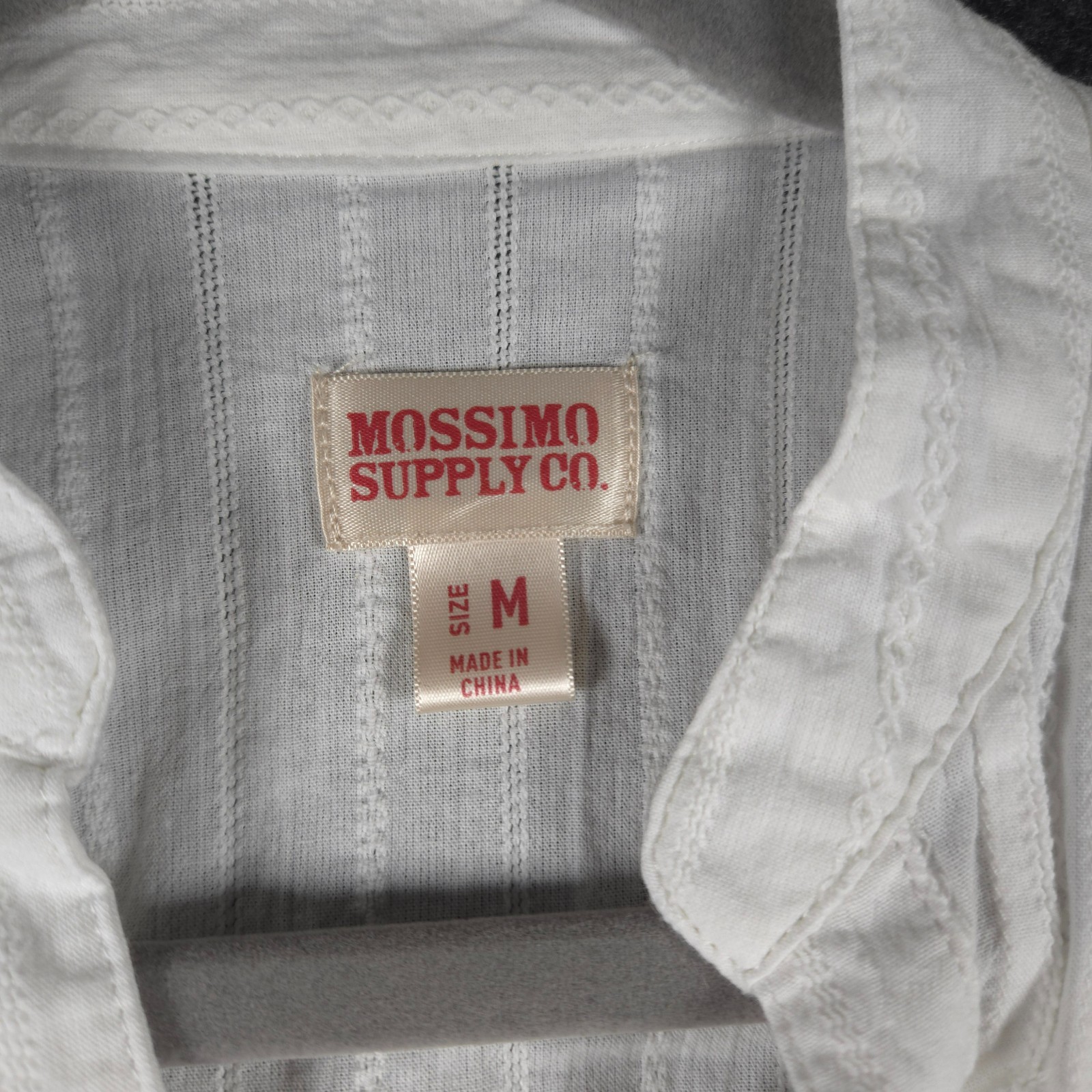 Mossimo Top Femme Size Medium Drawstring Waist Adjustable Tab Sleeves EUC