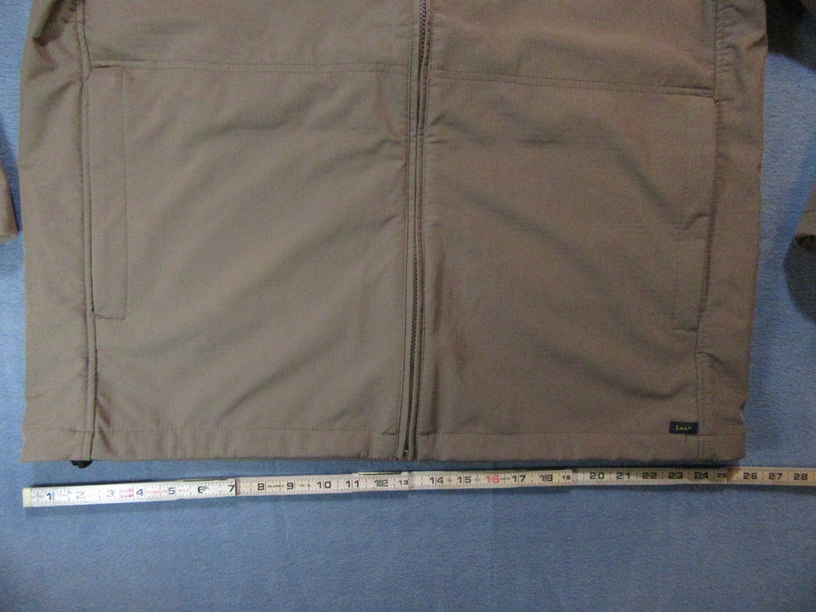 Lee Brown Men’s Jacket; hoodie; Zipper; NWT; Size L; (149)