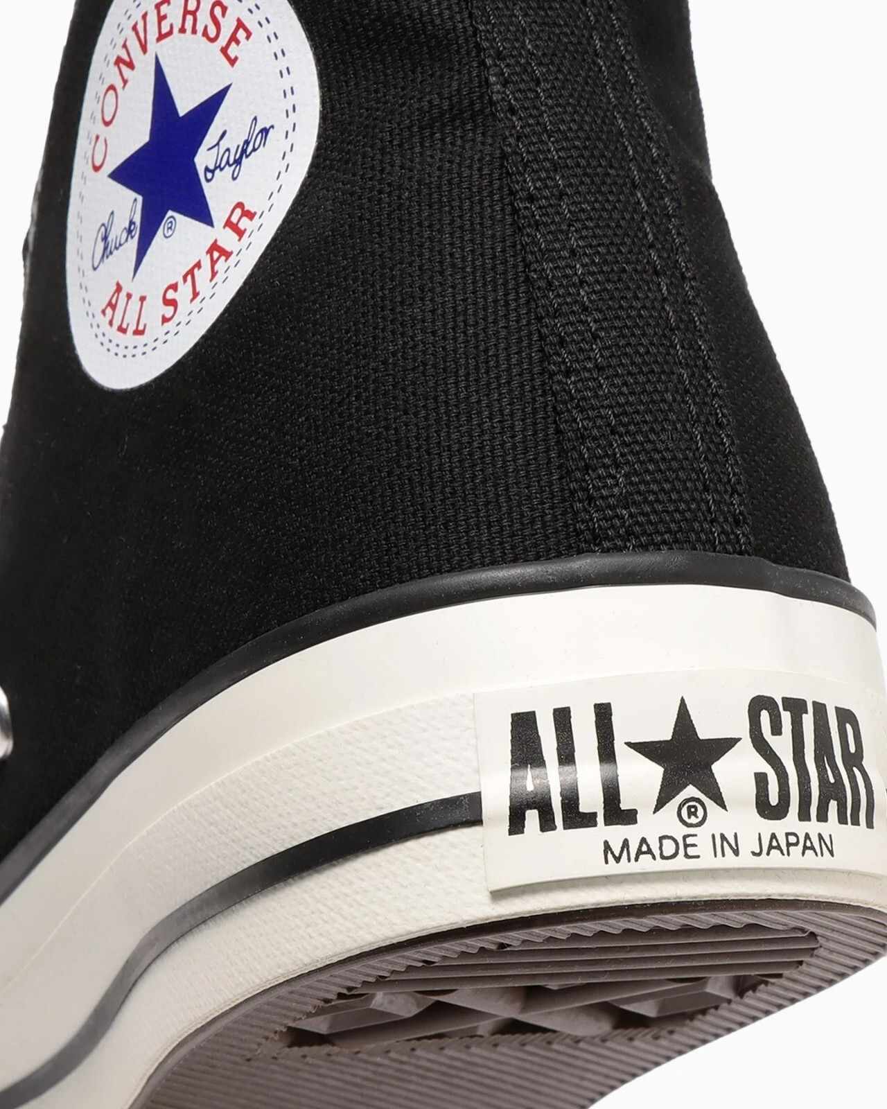 Converse Canvas All Star J OX Black Hi Made in Japan US 3.5-11.5 New