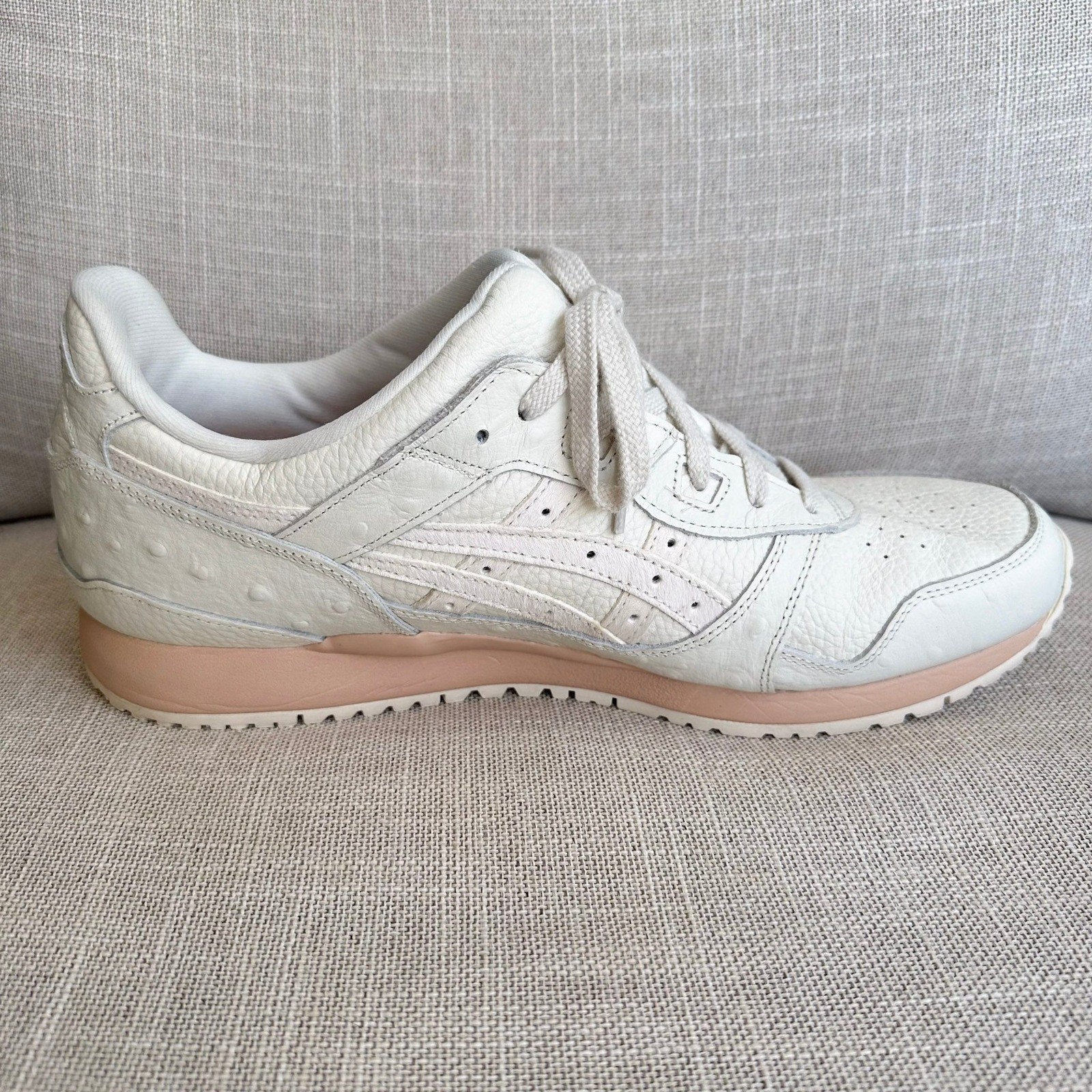 Asics Gel Lyte III OG Mythical Creatures Sneakers Size 12 US Mens Cream Bisque
