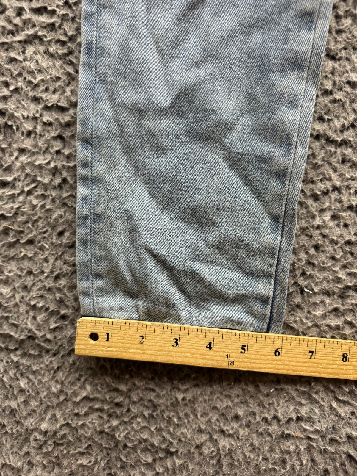 Ksubi Van Winkle RAF Repaired Button-Fly Skinny Jeans Light Wash Mens Size 33