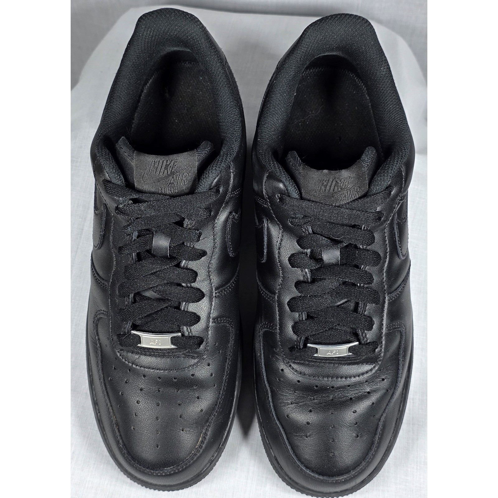 Nike Air Force 1 07 Triple Black Low Sneakers Men’s 8.5