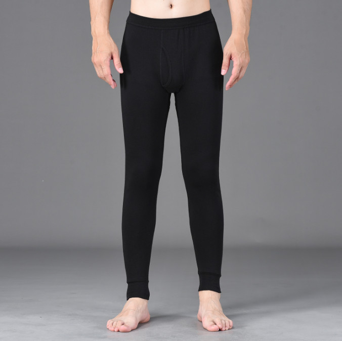 Elastic Waist Long Underwear Men’s Thermal Leggings Fall/Winter Soft long johns