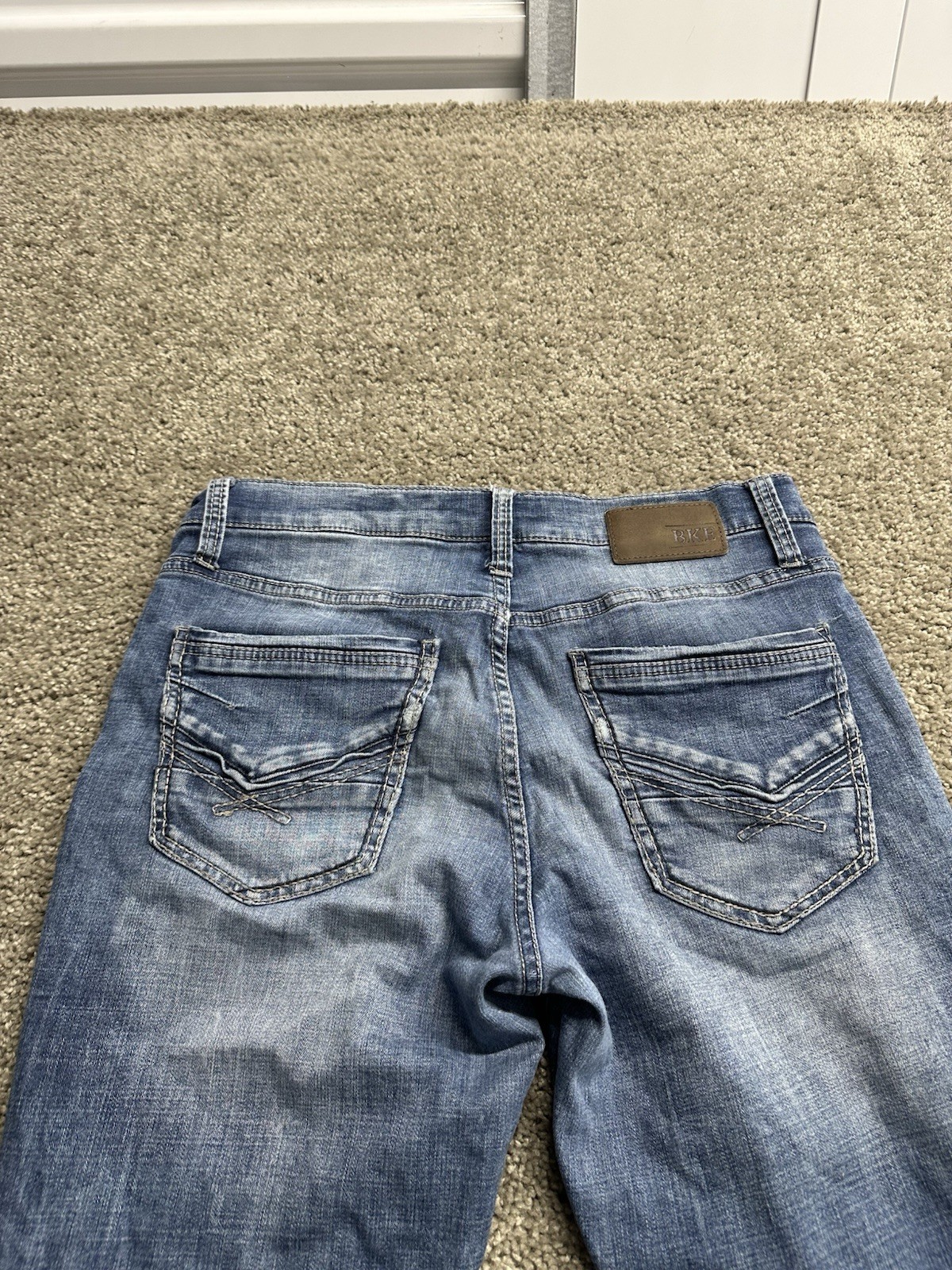 Buckle BKE Mason Taper Stretch Jeans Mens 32R (fits 33×32)