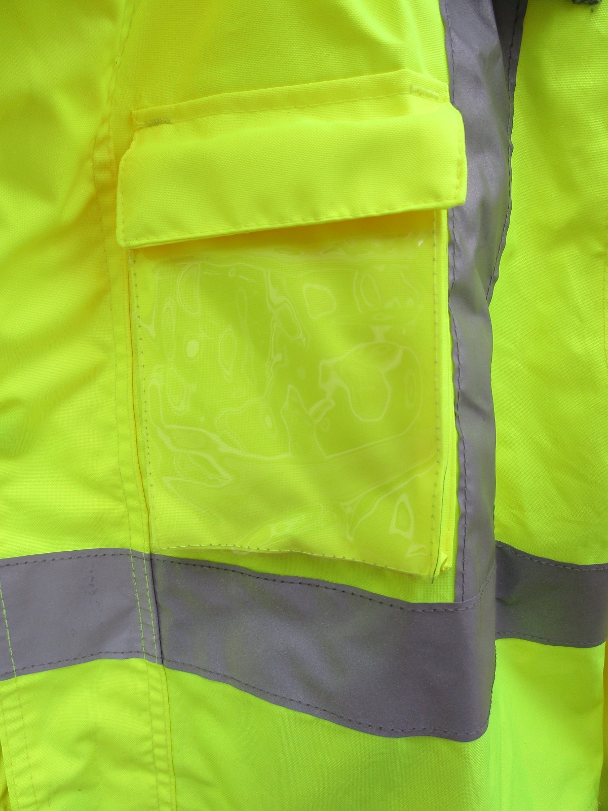 Tingley J24122 Icon Jacket Large High Vis Green 100% Water/Windproof Class 3