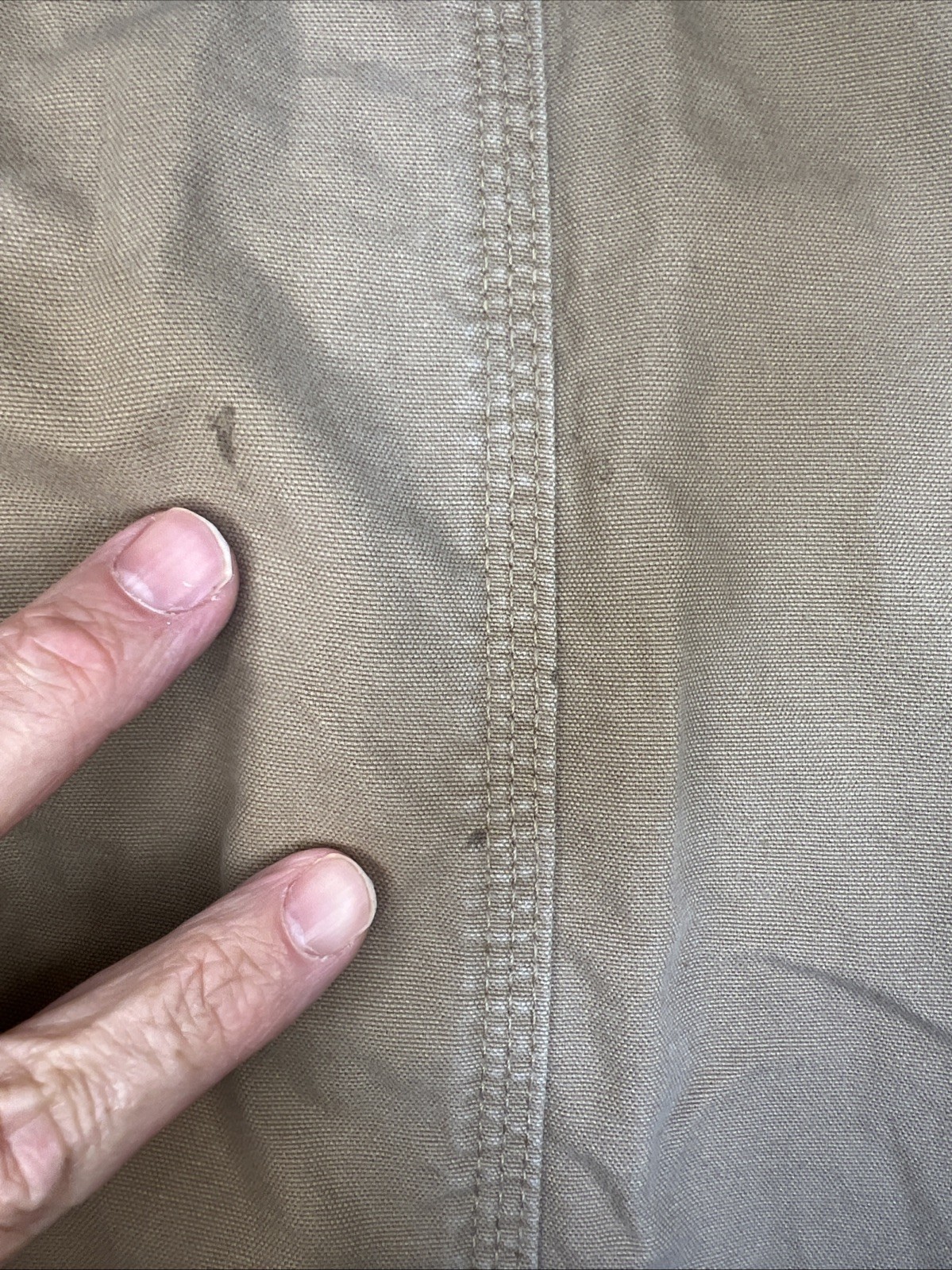 Carhartt B151 Canvas Utility Pants Men’s 32×30 Beige Work Dungaree 100% Cotton