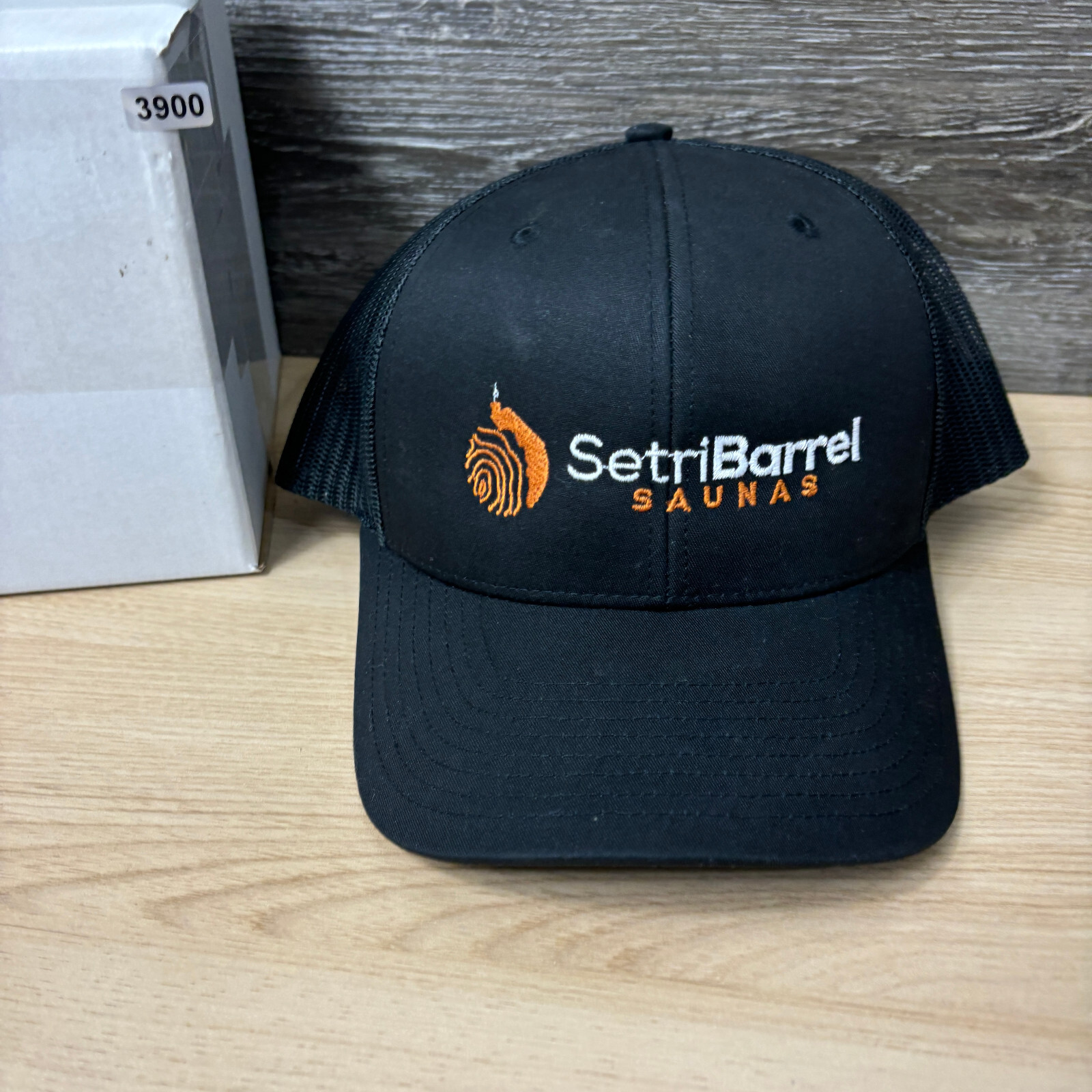 Setri Barrel Saunas Hat Cap Snap Back Black One Size Adjustable