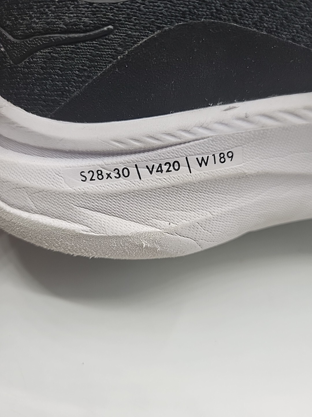Hoka One One Solimar Women’s Size 9 B Running Shoes Black & White