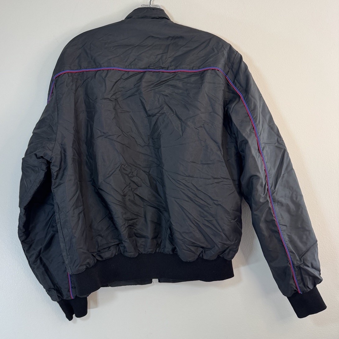 Vintage BF GOODRICH Jacket Cafe Racer Insulated Pinstripes Coat Mens Medium