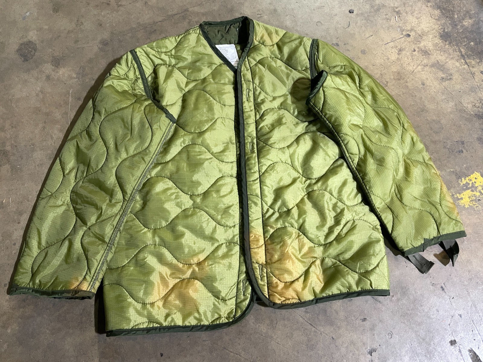 USGI Military Cold Weather M65 FIELD JACKET LINER OD 80s 90s Version L, M, S, XS