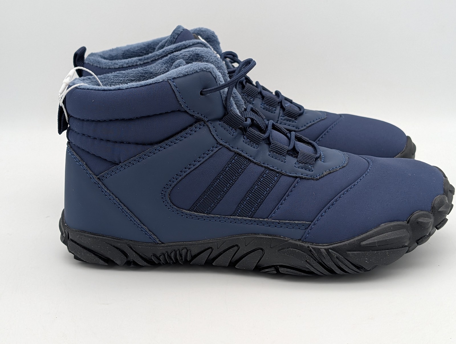 Hike Footwear Womens 5 Navy Blue Winter Hiking Boots Ankle Snow Fleece Lined