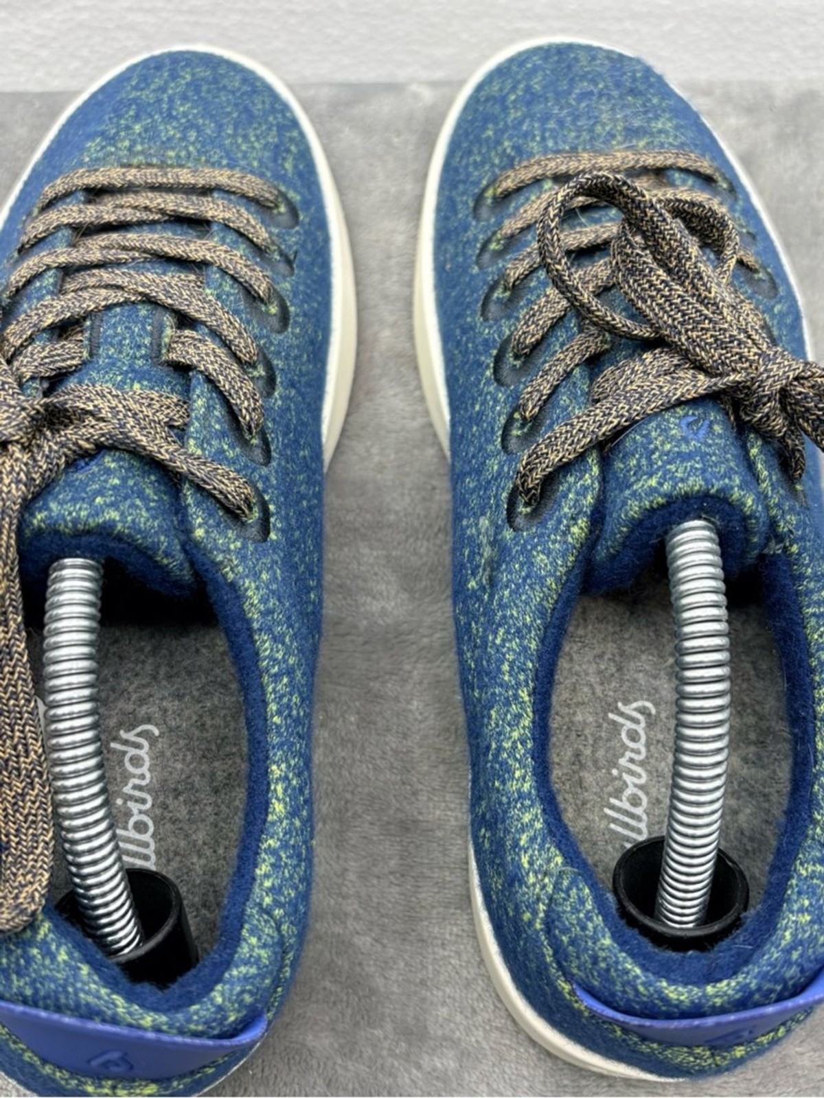 Allbirds Sneakers Womens 7 Wool Piper Blue Speckled Classic Low Top