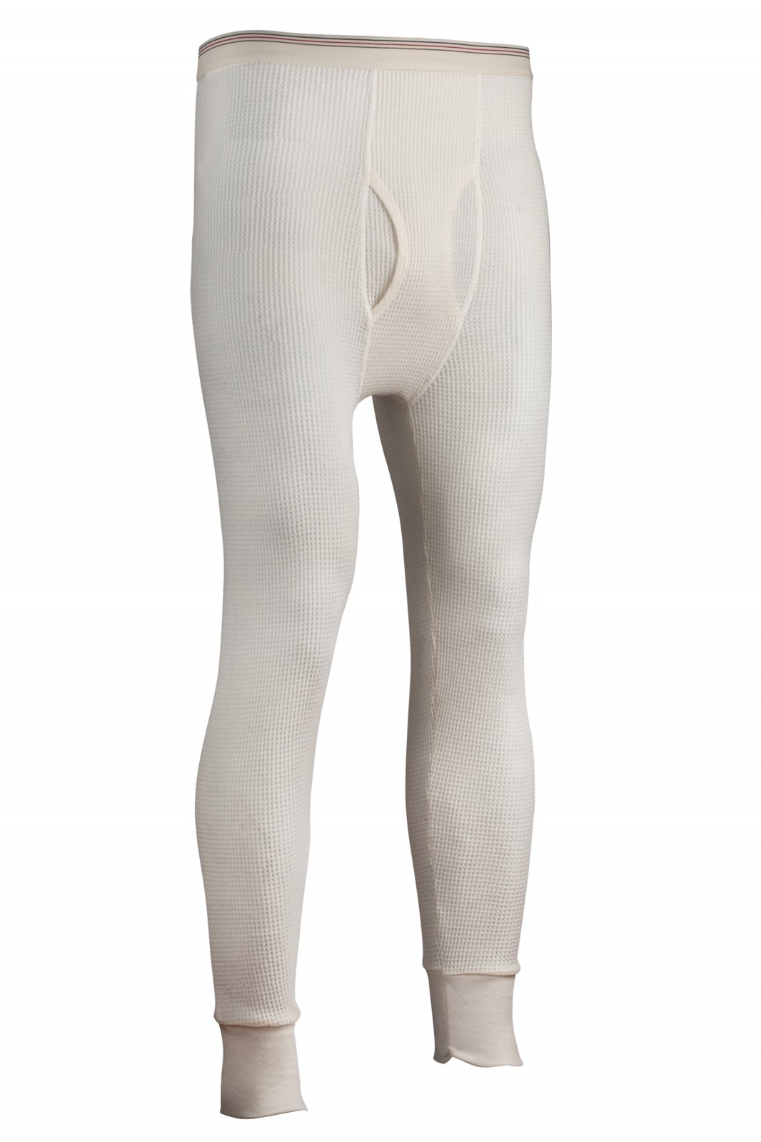 Indera Traditional Long Johns – Thermal Pants – Natural – Men Size Tall L