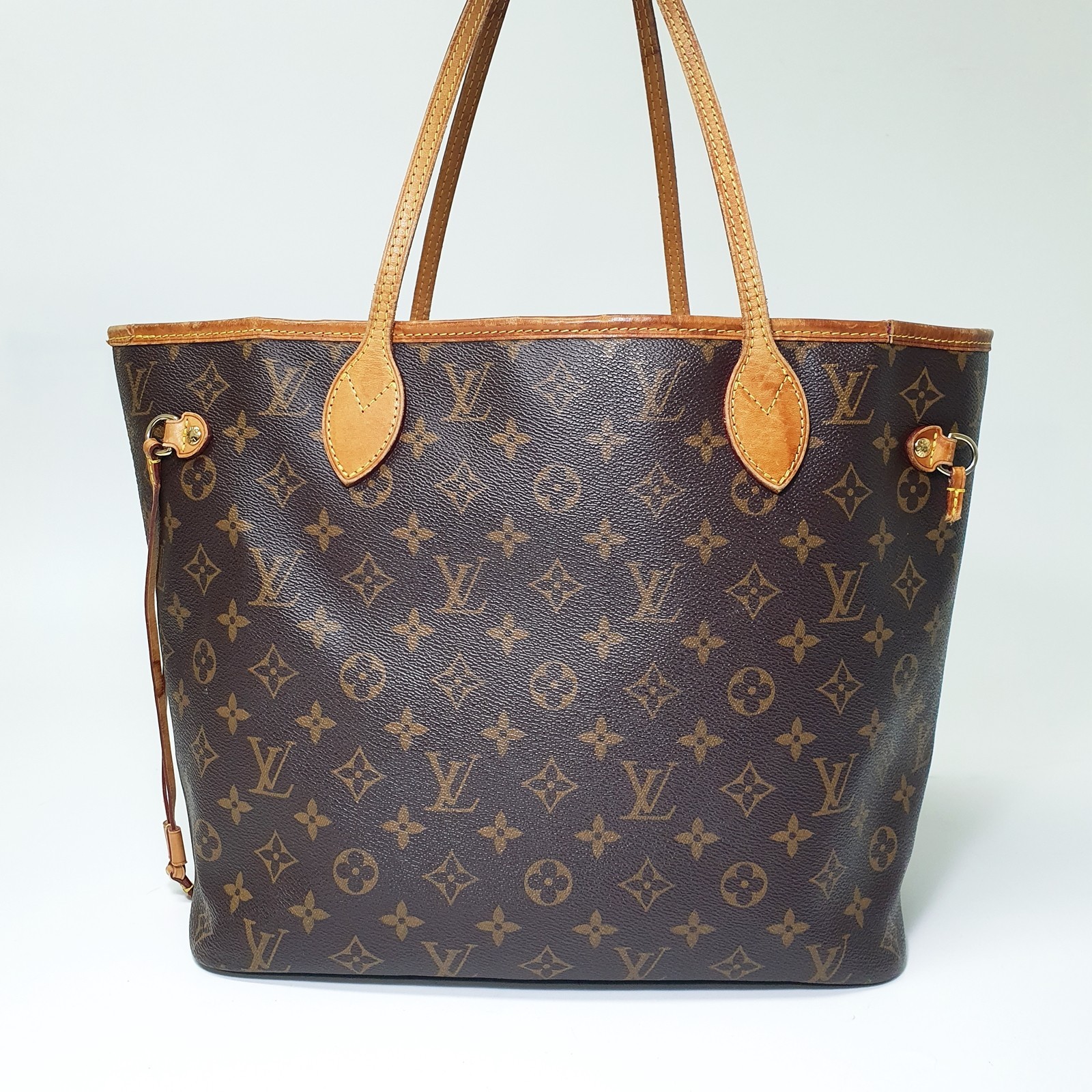 TARIFF FREE Authentic Louis Vuitton Neverfull MM Monogram M41177 Odor CLA750