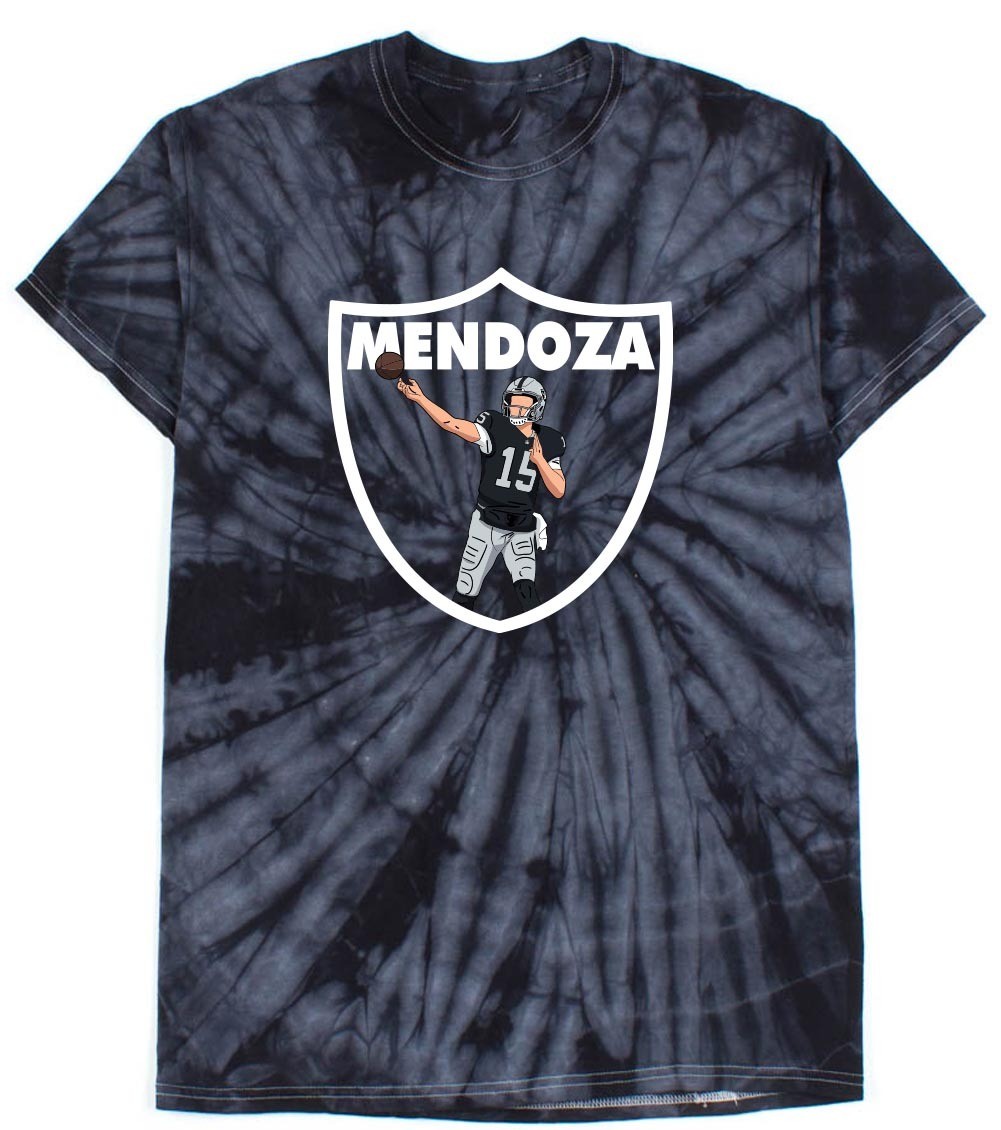 Fernando Mendoza Raiders Logo TIE DYE Shirt T-Shirt Adult 2XL