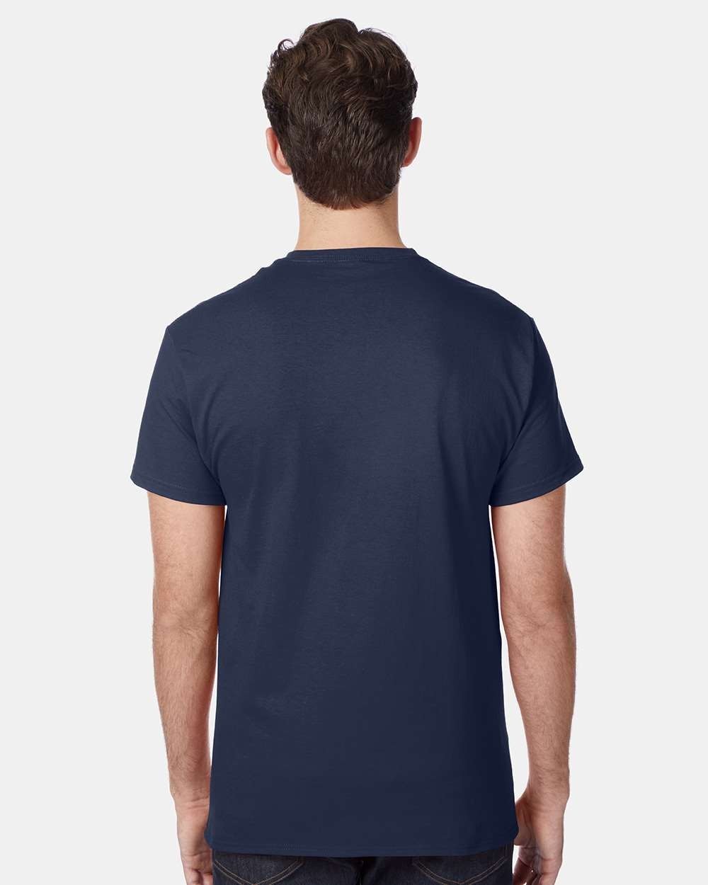 New Hanes Men’s 5590 ComfortSoft 100% Cotton Pocket T-Shirt (Pack of 4)