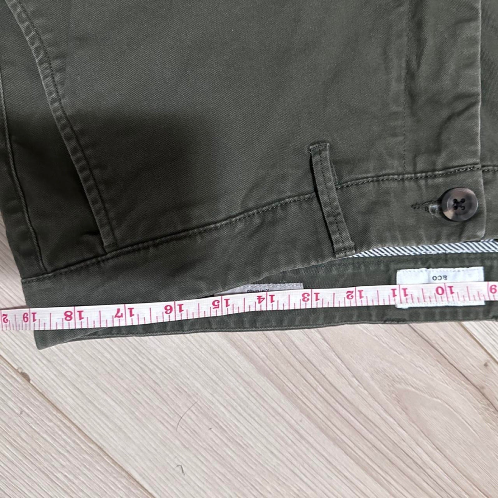 Goodfellow & Co Hennepin Slim Chino Pants Men’s 38×30 Olive Green