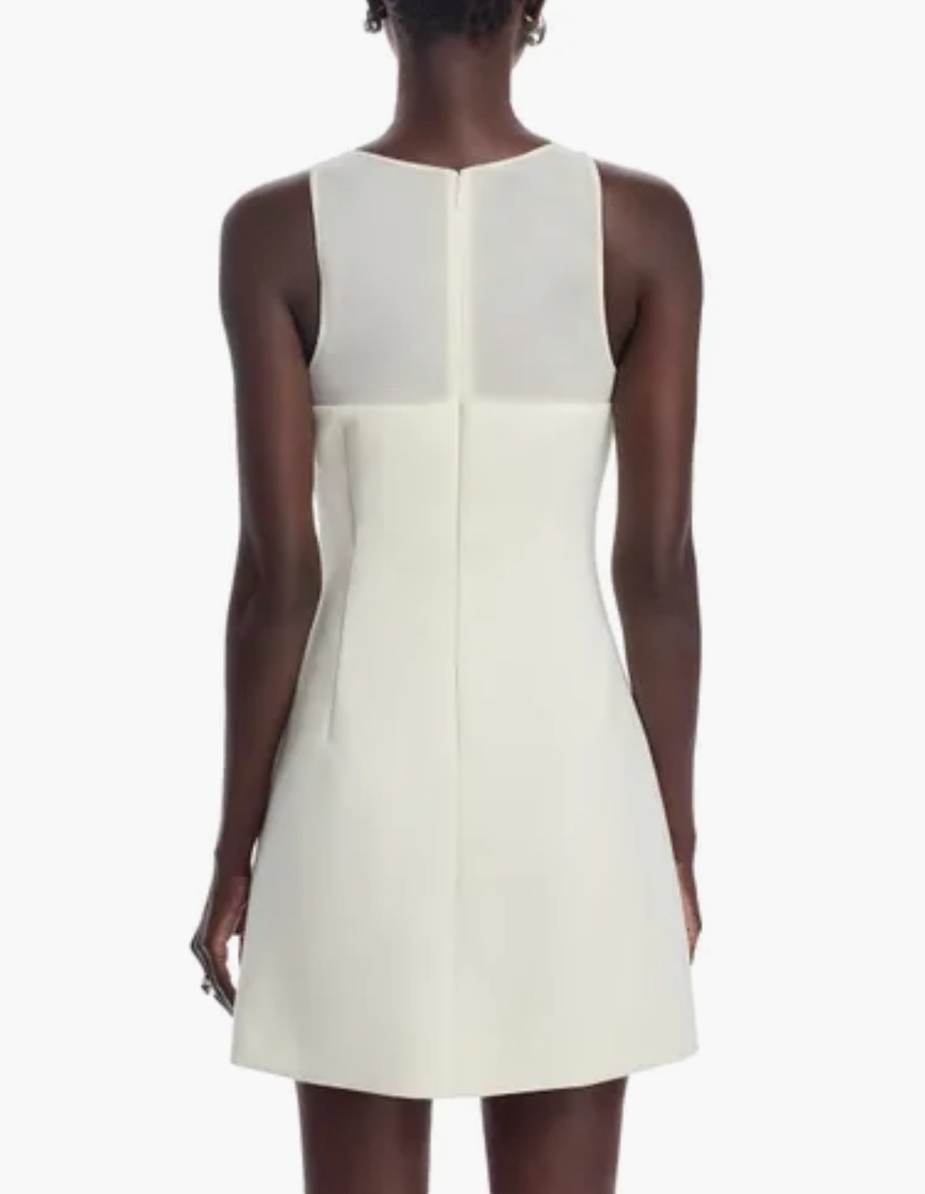 Cinq a Sept Elson Sleeveless Minidress in Ivory | Size 4 | NWOT $365