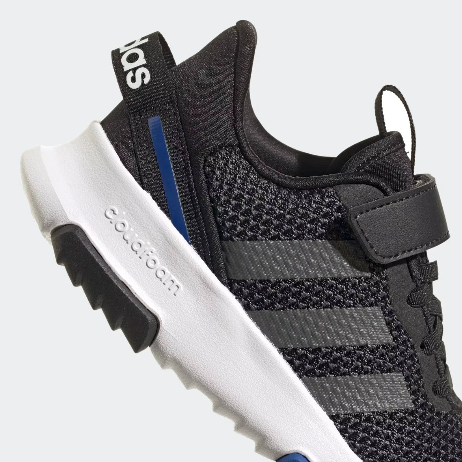 Adidas Unisex Child Racer Tr 2.0 Kids Running Shoes Size 13K Black