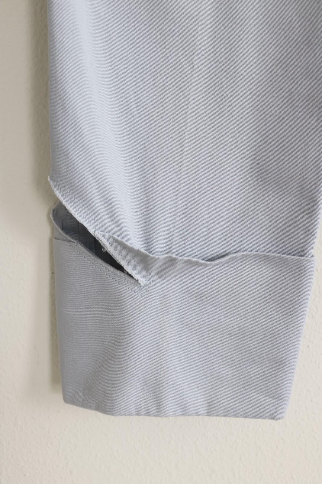 Comme Des Garcons Homme Plus Pants Spring Summer 2016 Runway Cutout Slashed Calf