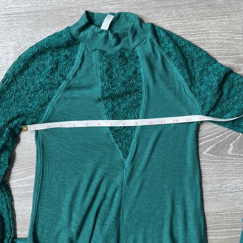 NEW Free People No Limits Lace Panel Layering Top