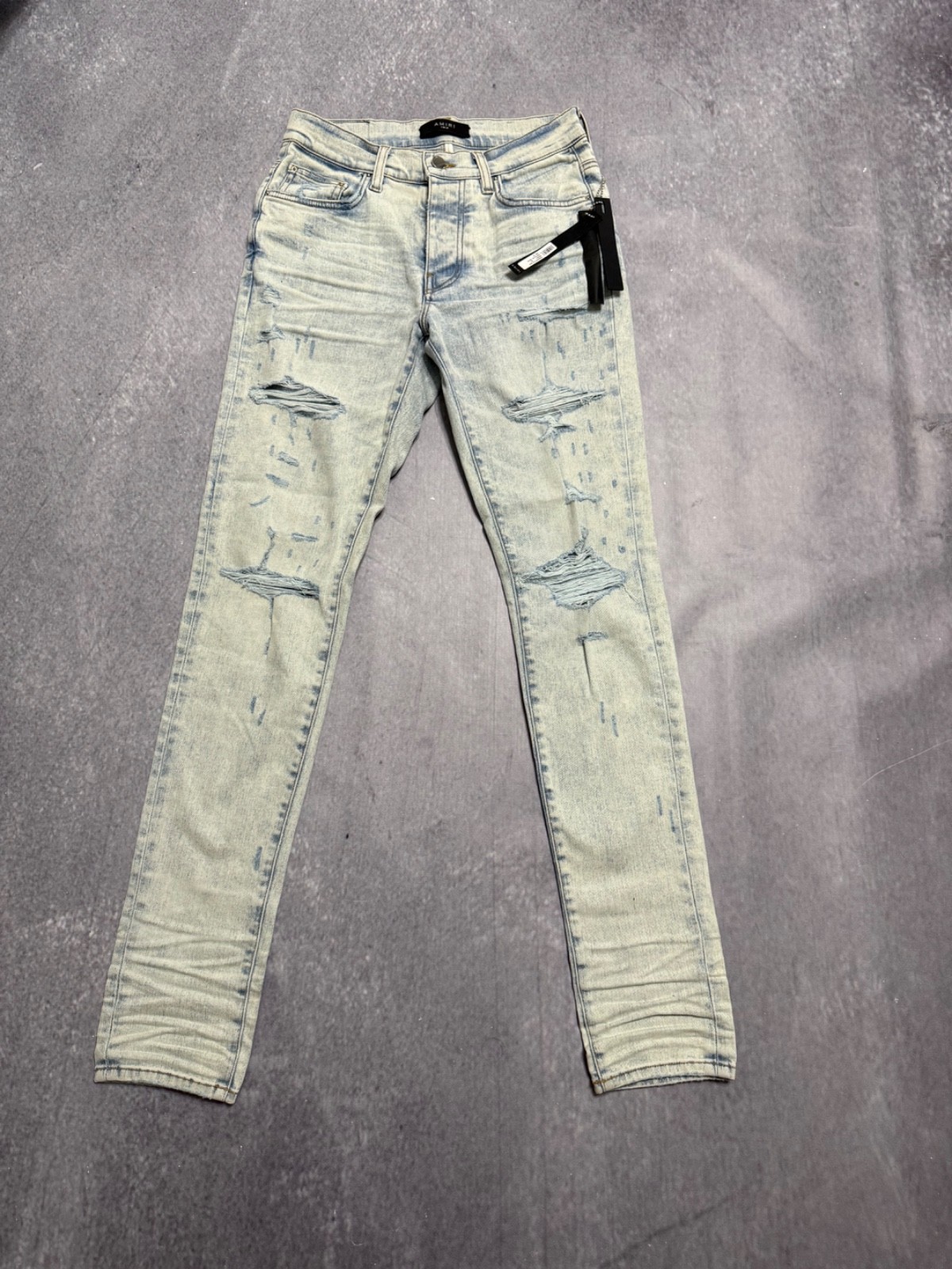 Size W29 – AMIRI Thrasher Plus Denim Sky Indigo Brand New With Tags!