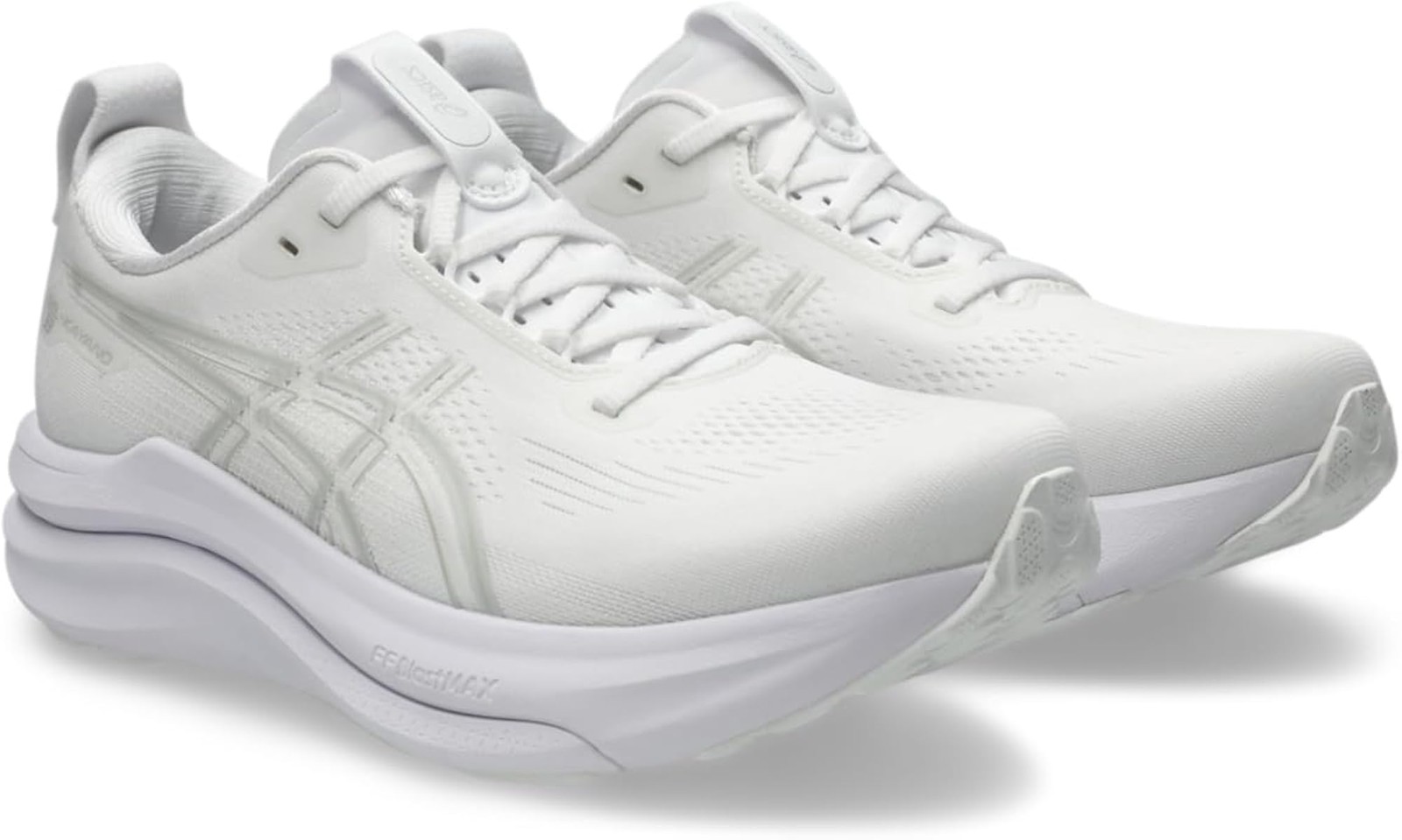 ASICS Women’s Gel-Kayano 33 Running Shoes – White/White – 7.5