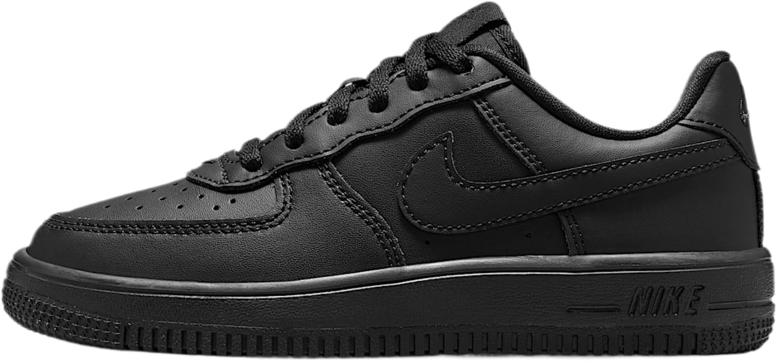 Nike Force 1 Low Little Kids’ Shoes (Black/Black/Black/Black) Size 13 – Black/Bl