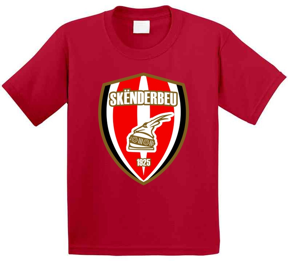Kf Skenderbeu Korce Football Club Soccer Team Albanian Superliga Albania T Shirt