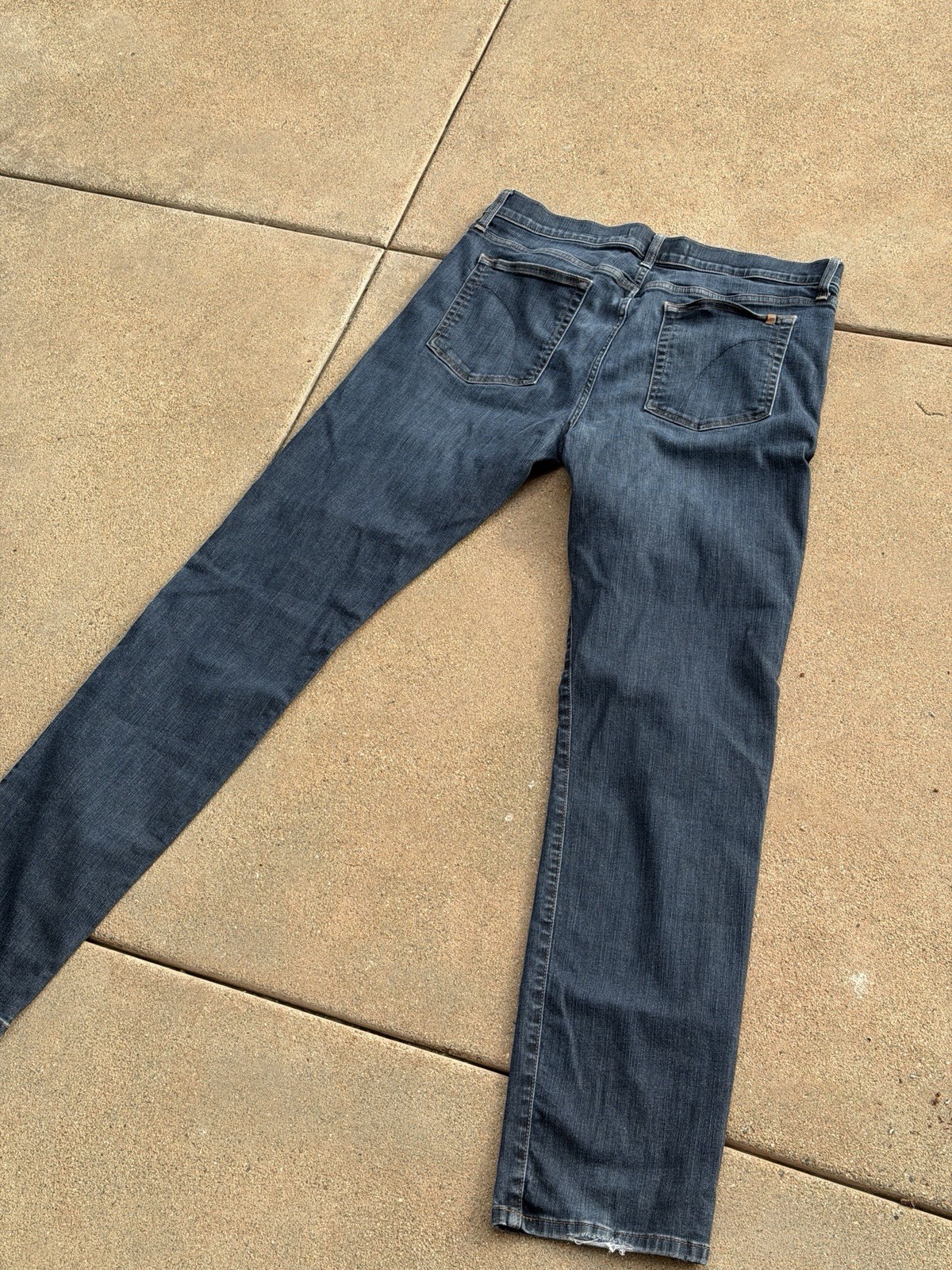 Joes Jeans The Brixton Straight Narrow Mens 36 x 32 Dark Wash Stretch Pants