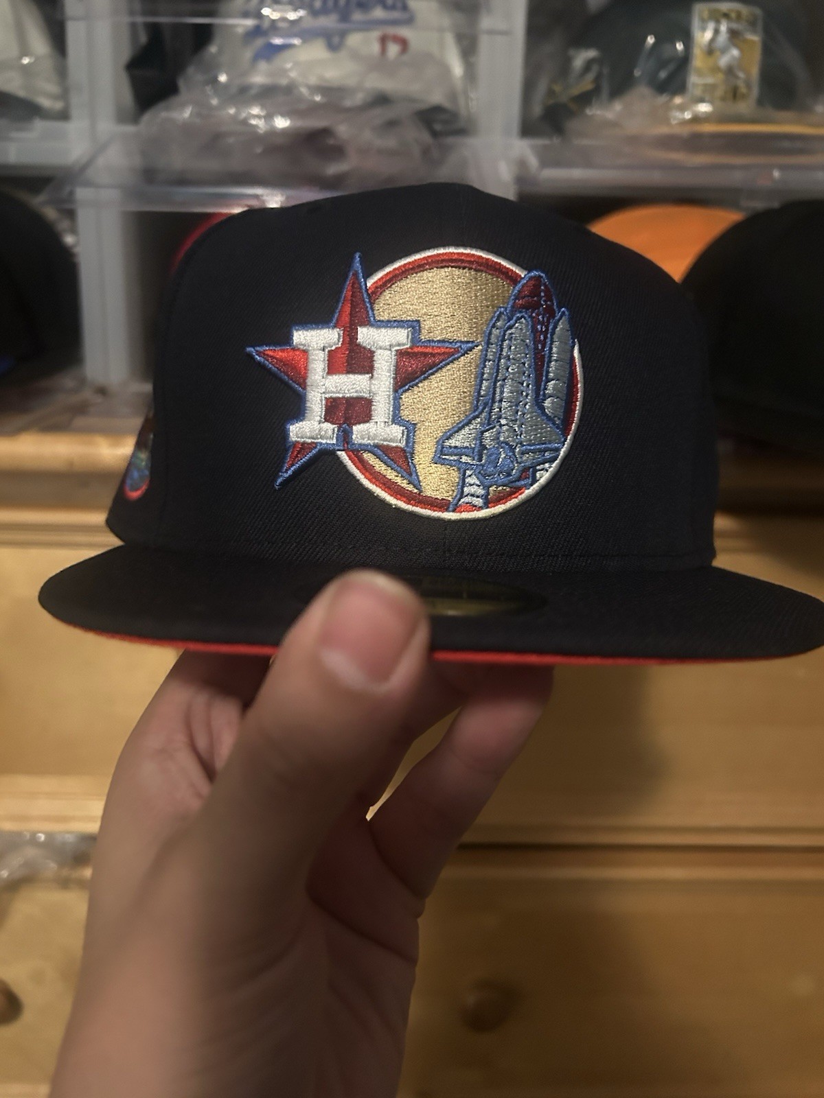New Era Houston Astros Apollo 11 SP Crown Minded Excl. Drop 7 1/4 NWT