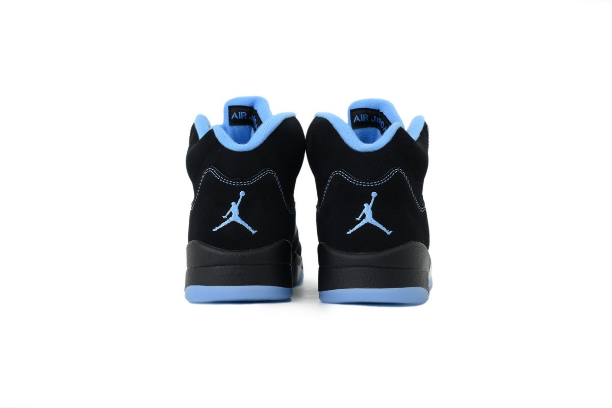 Jordan 5 ‘Black University Blue’ 2026 High Top Baketball Shoes DD0587-008