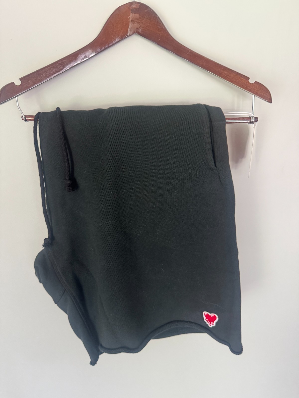 Emotionally Unavailable Flower Sweat Shorts Black XL BNWT $220 Retail