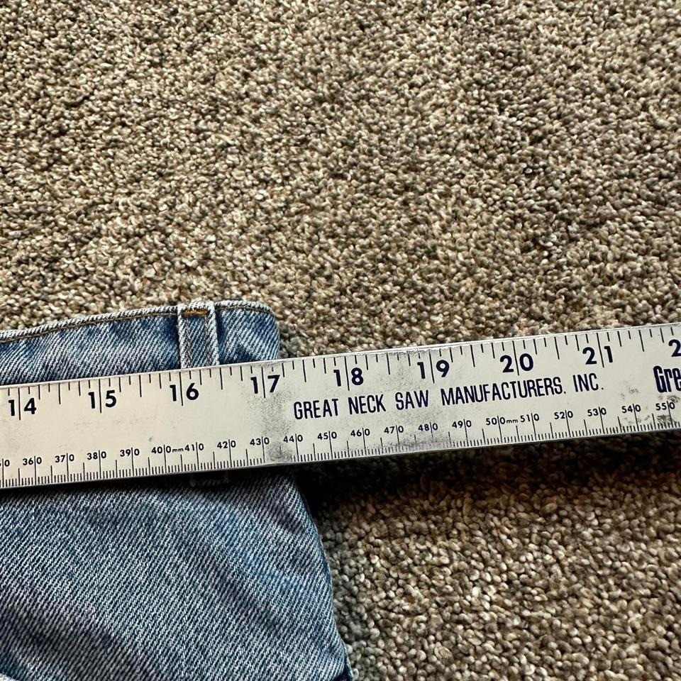 Vintage Levi’s 505 straight leg denim jeans fits 34×31 90s